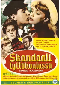 Plakat filmu Skandaali tyttökoulussa