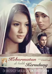 Plakat filmu Kehormatan di balik kerudung