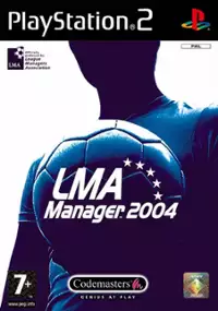 Plakat gry LMA Manager 2004