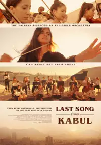 Plakat filmu Ostatnia pieśń z Kabulu