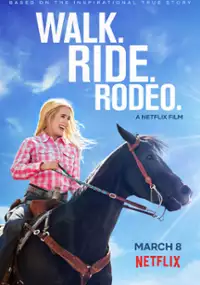 Plakat filmu Chodzenie, jazda, rodeo