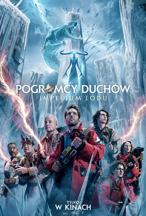 plakat filmu Pogromcy duchów: Imperium lodu