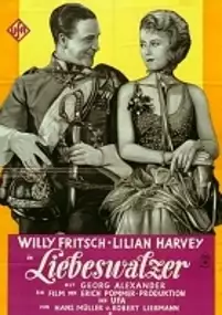 Plakat filmu Walc miłości