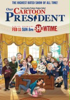 plakat filmu Prezydent z kreskówki