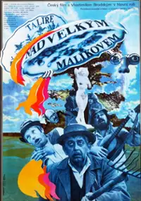 Plakat filmu Talíře nad Velkým Malíkovem