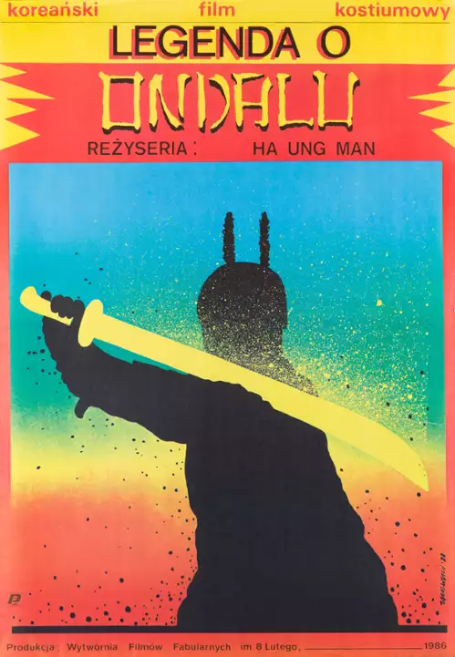 plakat filmu Legenda o Ondalu