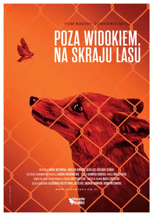 plakat filmu Poza widokiem, na skraju lasu
