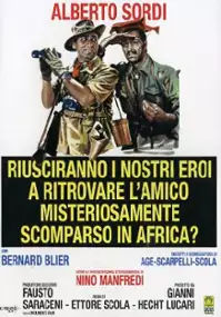 Plakat filmu Czy nasi bohaterowie zdołają odszukać przyjaciela zaginionego tajemniczo w Afryce?