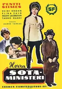 Plakat filmu Herra Sotaministeri