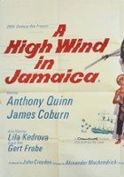 plakat filmu Orkan na Jamajce