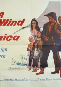 Plakat filmu Orkan na Jamajce