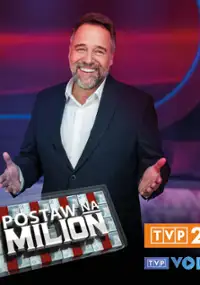 Plakat programu TV Postaw na milion