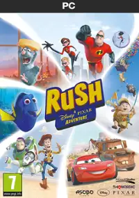 Plakat gry Kinect Rush: Przygoda ze studiem Disney Pixar