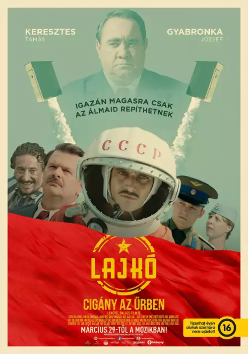 plakat filmu Lajko - Cygan w kosmosie