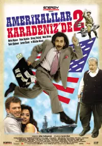 Plakat filmu Amerikalilar Karadeniz'de 2