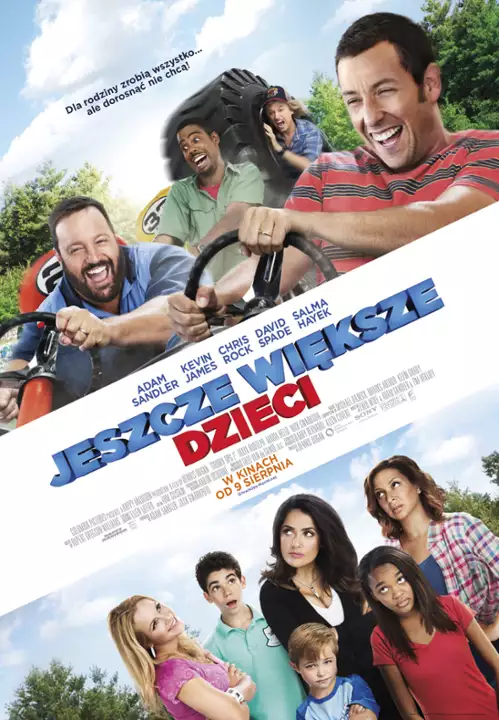 plakat filmu Jeszcze większe dzieci