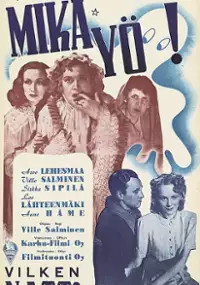 Plakat filmu Mikä yö!