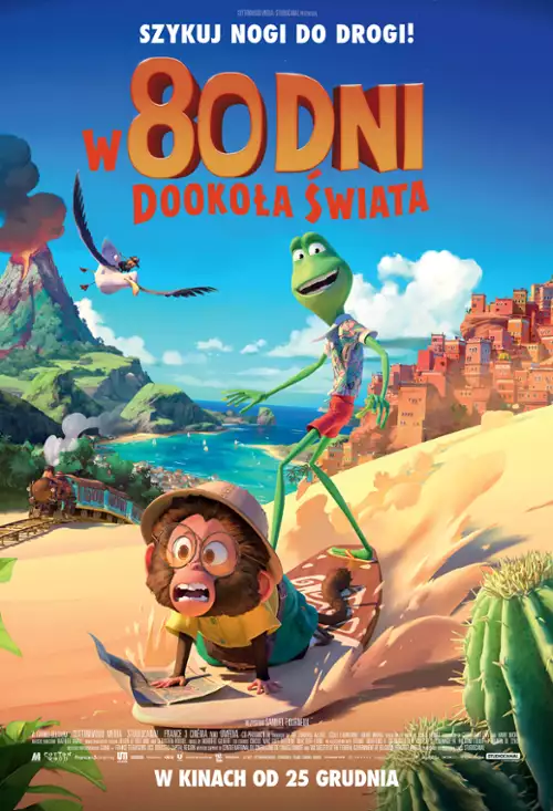 plakat filmu W 80 dni dookoła świata