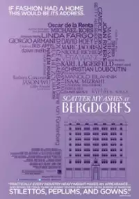 Plakat filmu Rozrzućcie moje prochy nad świątynią mody