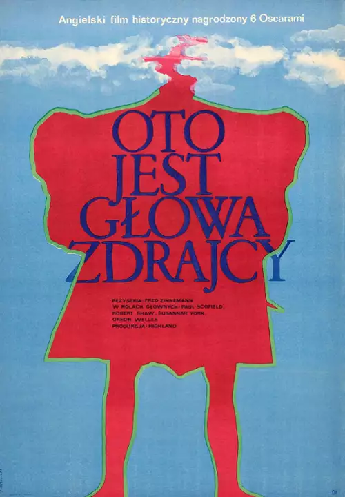 plakat filmu Oto jest głowa zdrajcy