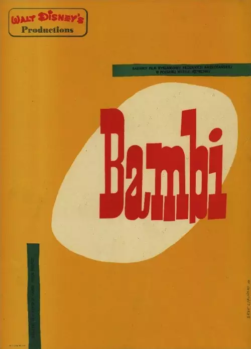 plakat filmu Bambi
