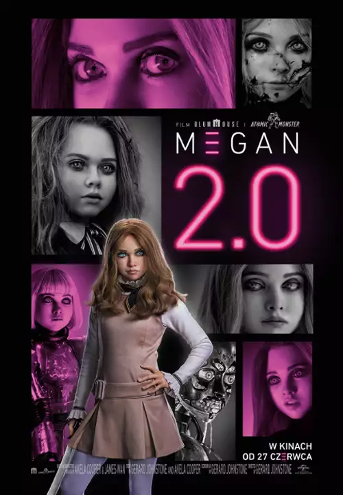 plakat filmu M3GAN 2.0