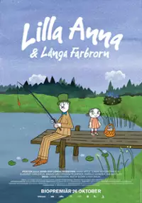 Plakat filmu Lilla Anna och L&aring;nga farbrorn