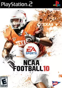 Plakat gry NCAA Football 10