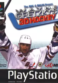 Plakat gry Wayne Gretzky&#39;s 3D Hockey &#39;98