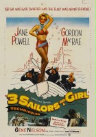 plakat filmu Three Sailors and a Girl