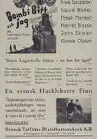 plakat filmu Bombi Bitt och jag