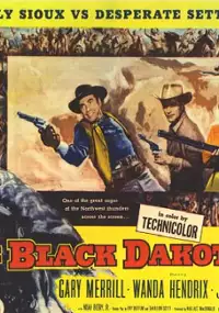 Plakat filmu The Black Dakotas