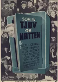 Plakat filmu ...som en tjuv om natten