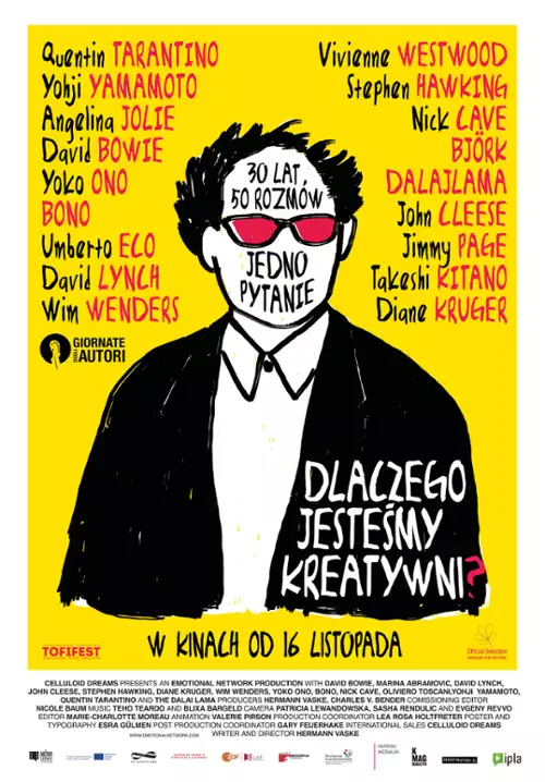 plakat filmu Dlaczego jesteśmy kreatywni?