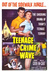 Plakat filmu Teen-Age Crime Wave