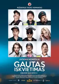 Plakat filmu Gautas i&scaron;kvietimas