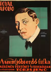 Plakat filmu A Szentjóbi erdö titka