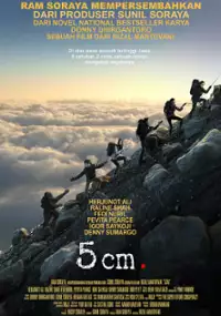Plakat filmu 5 cm