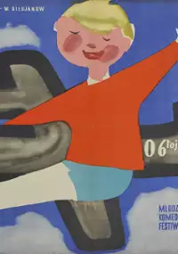 Plakat filmu O szóstej na lotnisku