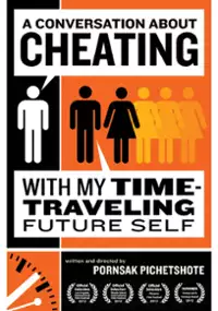 Plakat filmu A Conversation About Cheating with My Time Travelling Future Self