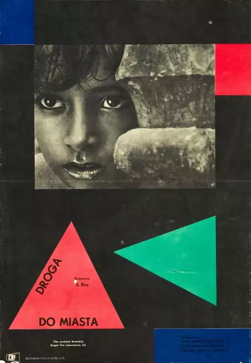 plakat filmu Droga do miasta