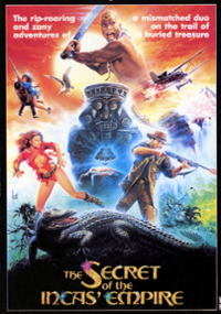 Plakat filmu Tajemnica imperium Inków