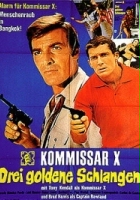 plakat filmu Kommissar X - Drei goldene Schlangen