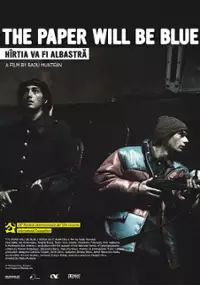 Plakat filmu Papier będzie niebieski