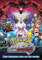 plakat filmu Pokémon: Diancie i Kokon Zniszczenia