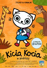 Plakat serialu Kicia Kocia w podr&oacute;ży