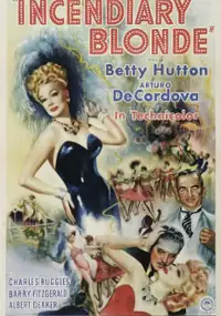 Plakat filmu Incendiary Blonde