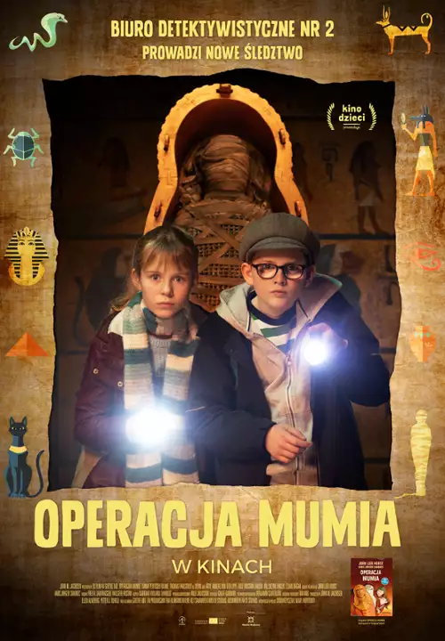plakat filmu Operacja Mumia