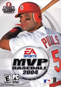 Plakat gry MVP Baseball 2004