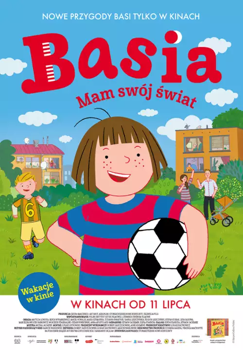 plakat filmu Basia. Mam swój świat